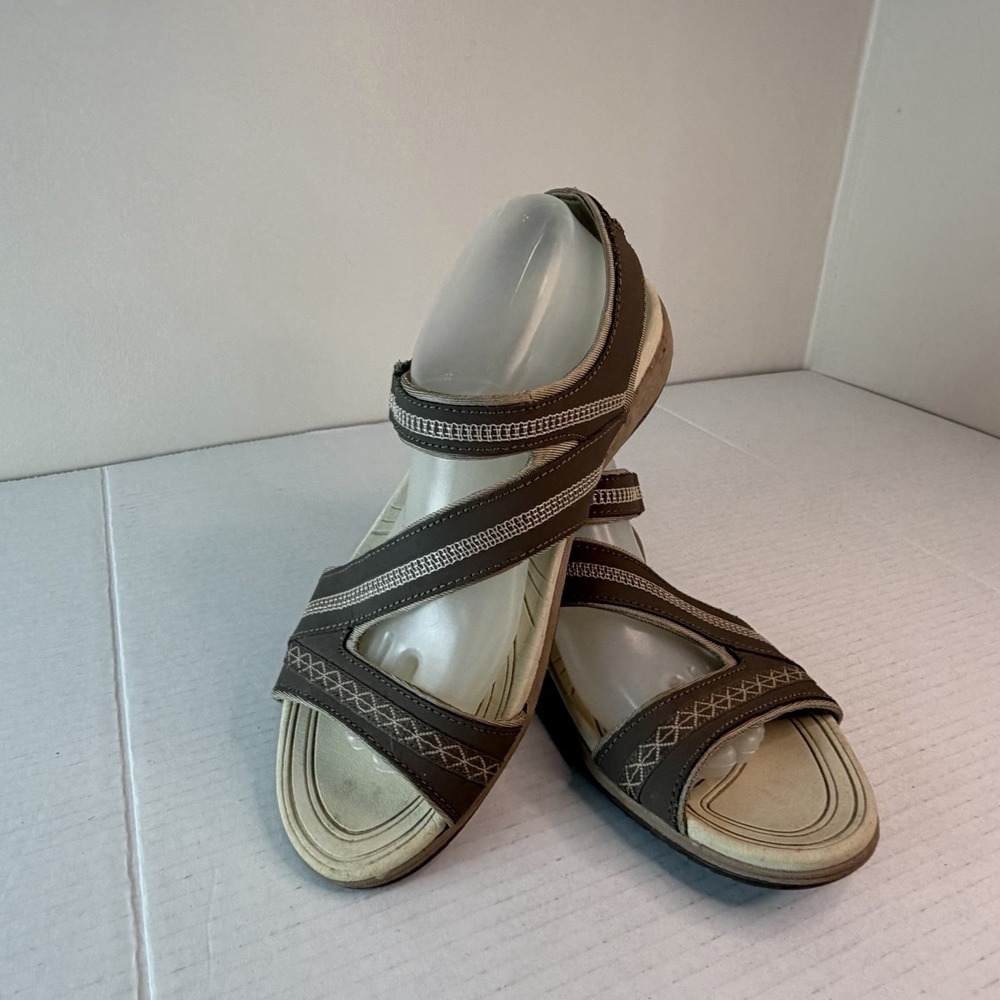 Dr Scholls Womens Gel Cushion Daydream Beige Sporty Sandals‎ Size 10M